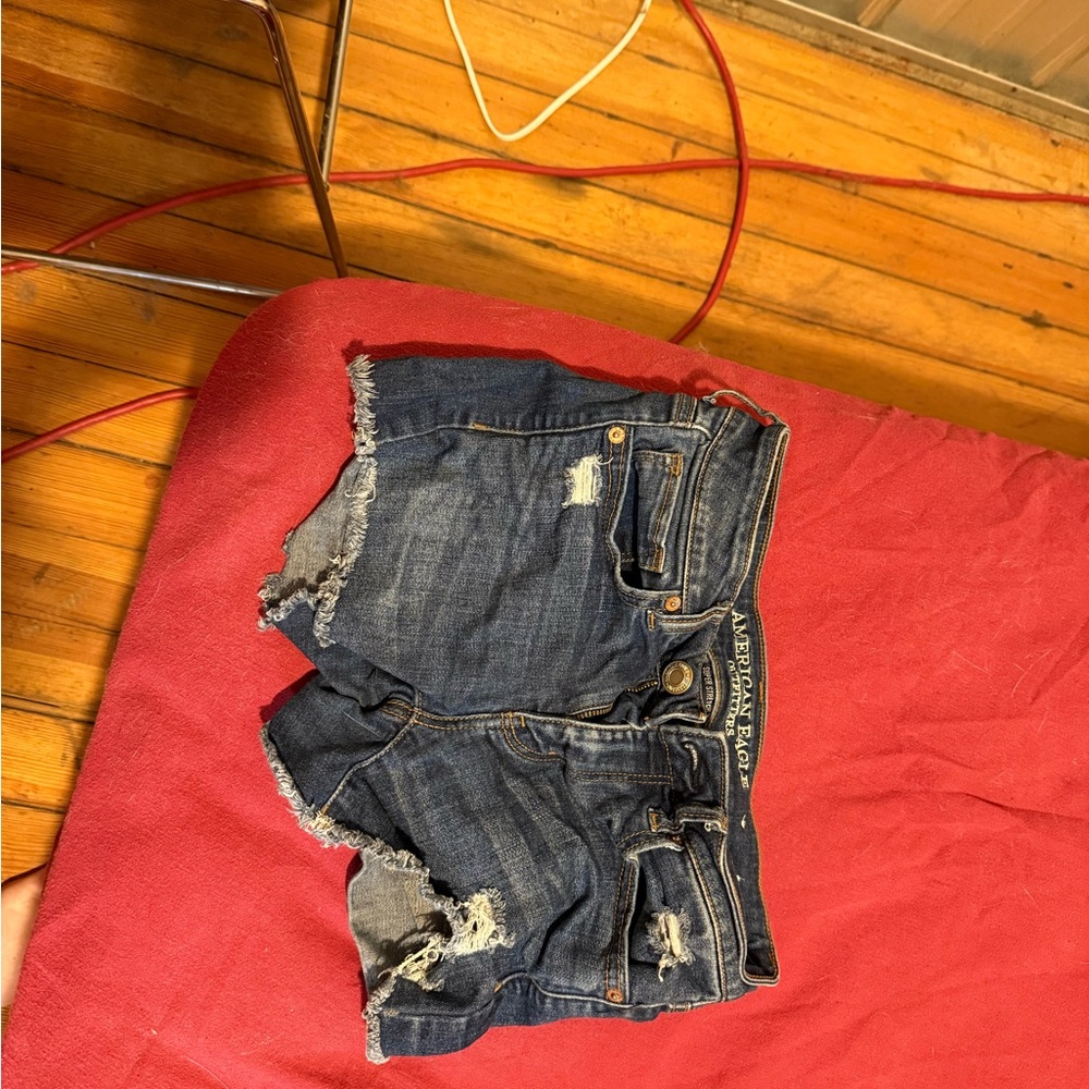 American Eagle Outfitters Blue Denim Shorts